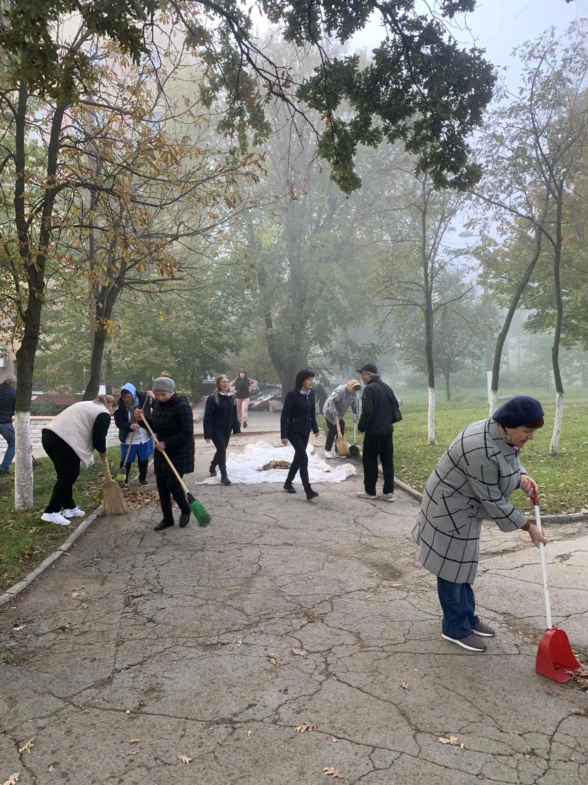 Campania de salubrizare Curățenia generală de toamnă